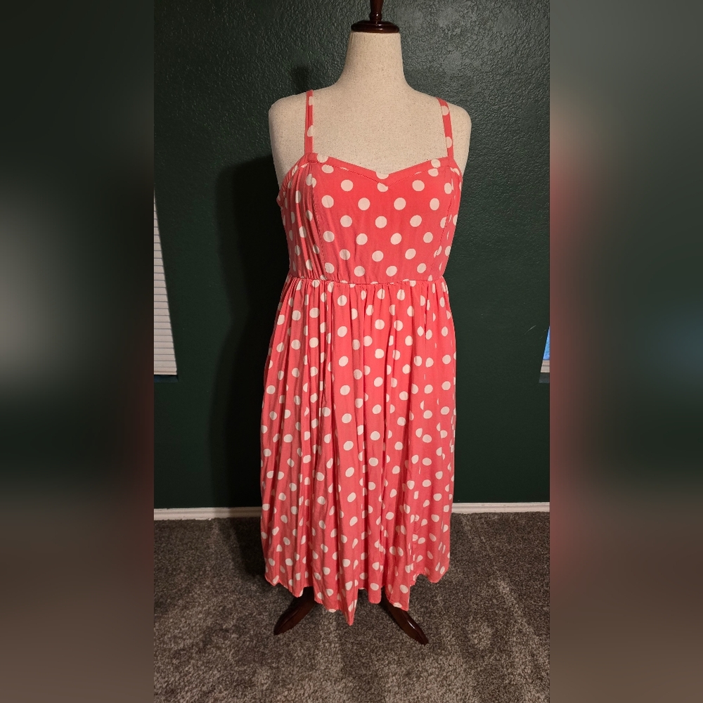 Torrid Midi Challis Sweetheart Dress - Picture 2 of 4
